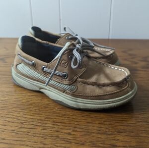SPERRY Top Slider Boys Size 13 Kids Loafer Boat Shoes